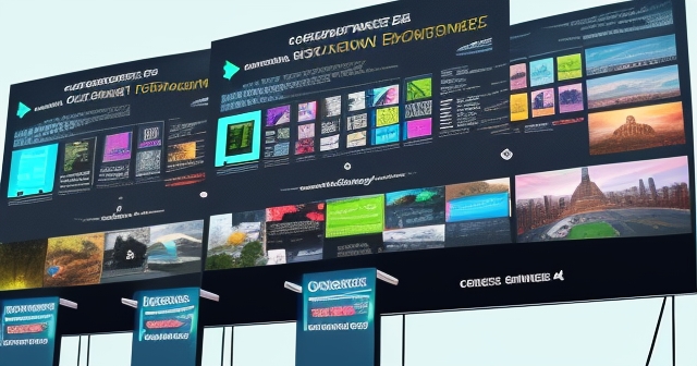 數位媒體平台競爭示意圖