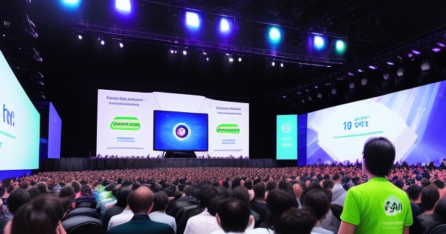 觀眾參與科技活動，積極與講者互動