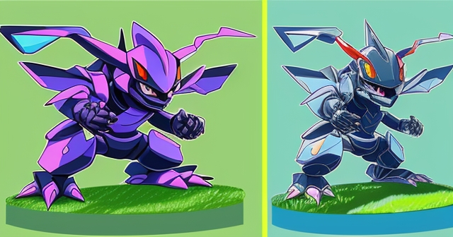 比較 AI 效能很困難，插畫風格。