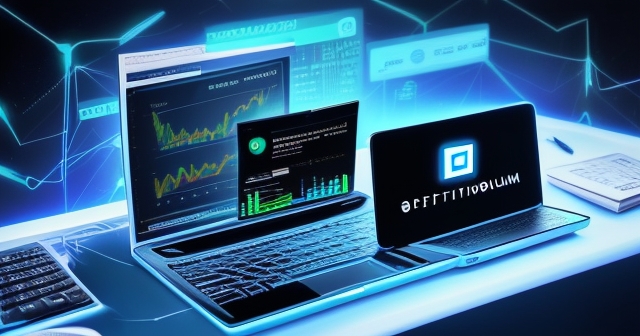 SoFi 標誌與數位貨幣的圖示