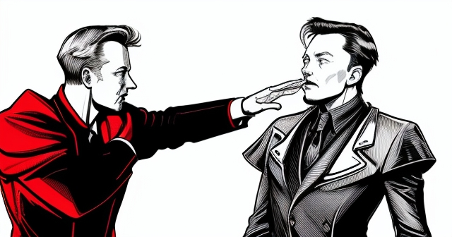 特斯拉開放專利政策的插圖，專利是弱者的工具