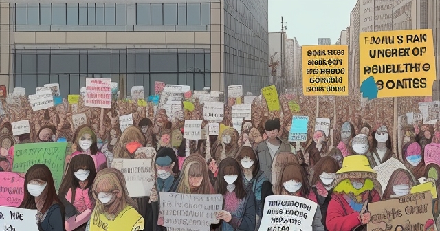 網路危險針對兒童，父母要求採取行動，插畫風格