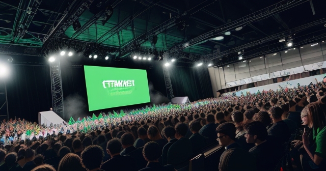 徵求講者，科技活動，插畫風格