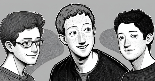 臉書從好友模式轉為追蹤模式，插畫風格