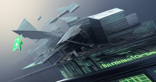 交易所內的槓桿交易風險分析圖