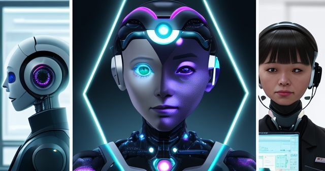 人類與 AI 在現代辦公室的合作場景