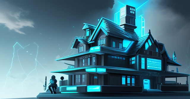 一名駭客正在試圖侵入電腦