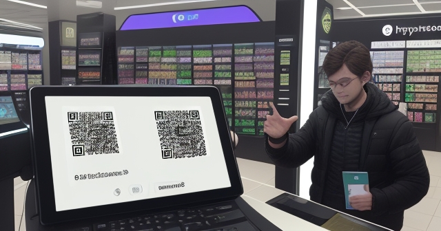 數位貨幣交易的熱鬧場景