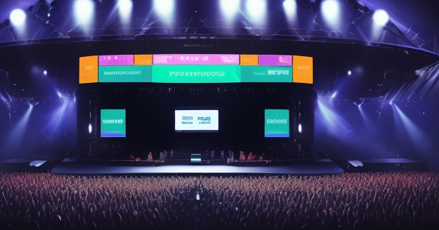 一位企業家正在展示他的產品概念