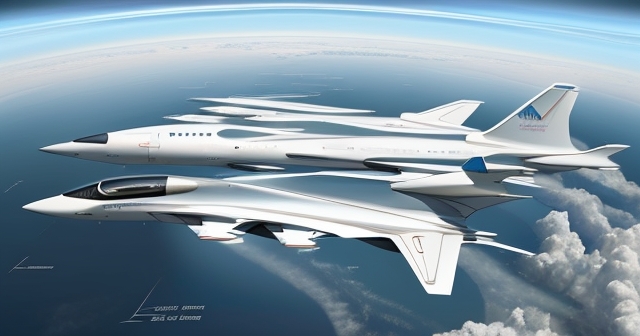 未來的高科技機場畫面