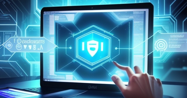 網路安全盾牌保護數據