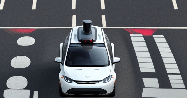 Waymo 自動駕駛計程車進行安全檢查