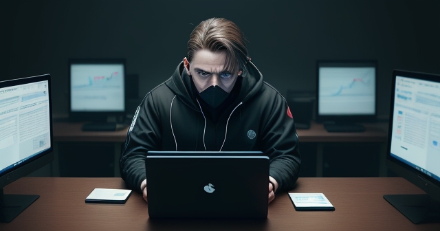 數位資料正在從電腦被偷取