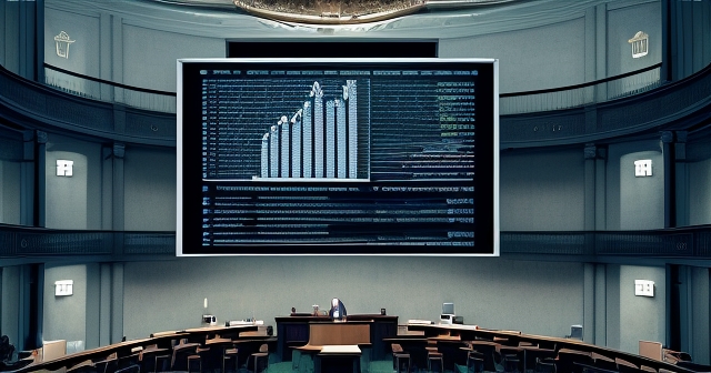 焦慮的投資者觀看股票走勢圖