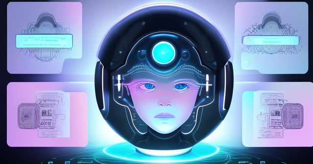 一個人正在考慮隱私與資料安全的概念