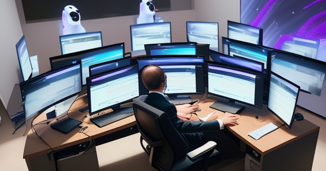 用戶正在與 AI 助理互動