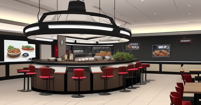 Chipotle 餐廳內部