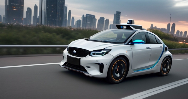 自駕車感測器的視覺化展示