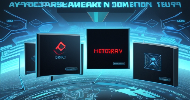 顯示計算機中潛在安全風險的插圖