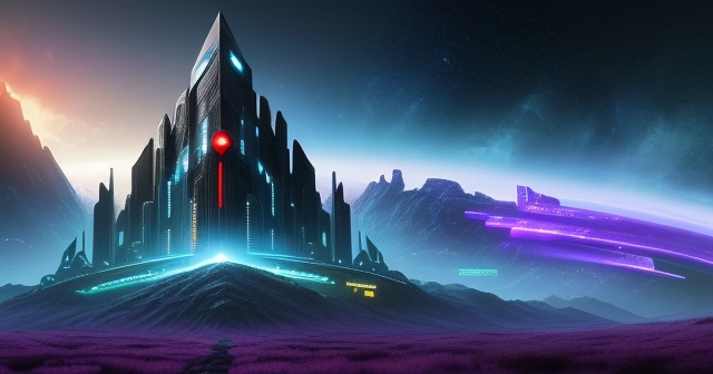 大衛·戈耶的科幻系列作品場景