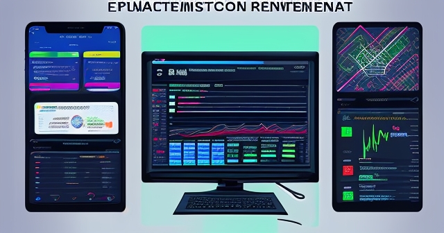 一位男子正坐在電腦前查看代幣化證券