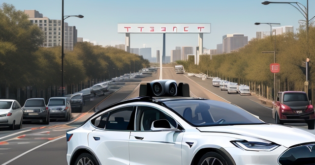 工程師在受控環境中測試自動駕駛車輛