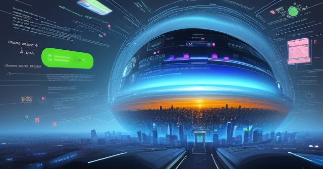 未來城市景觀與AI整合