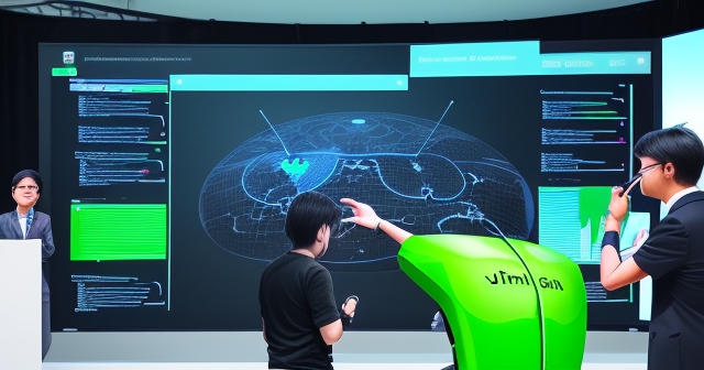 TechCrunch 中的 Kisson Lin 發表演講的畫面