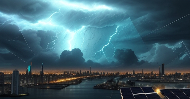 強風影響城市基礎設施