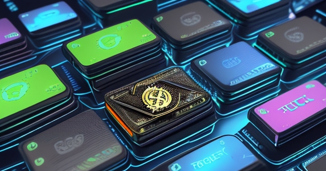 一個顯示比特幣生態系的整體運作示意圖