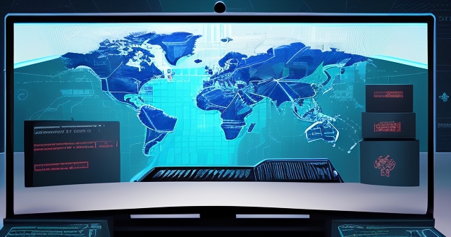 顯示自我傳播惡意軟體機制的圖形