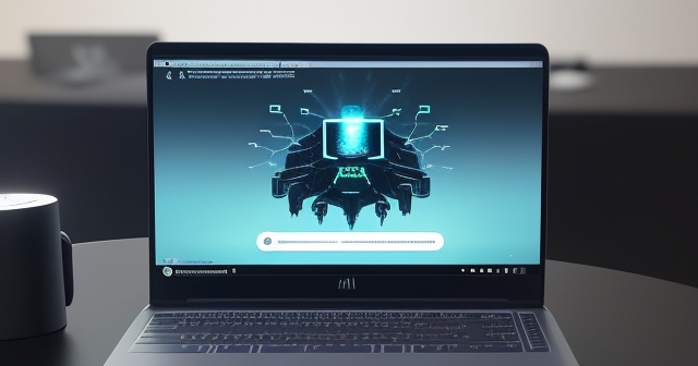 一位使用者在搜尋引擎上查詢資訊
