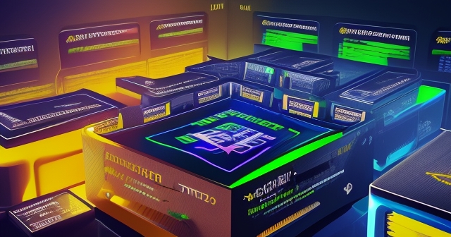 一位男子正在操作人工智慧投資組合