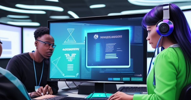 展示一個科技新創公司的營收增長趨勢圖