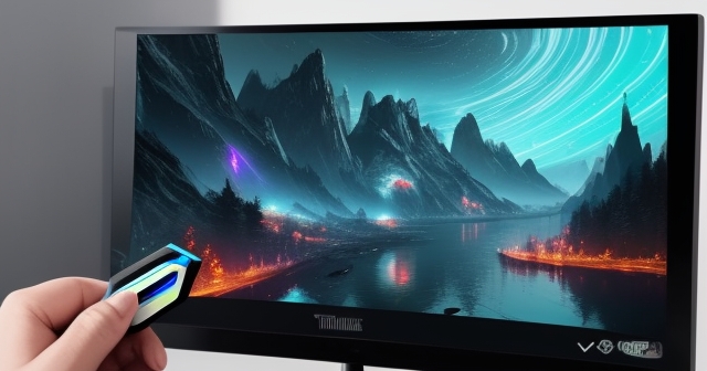 未來 AI 影片創作的概念圖