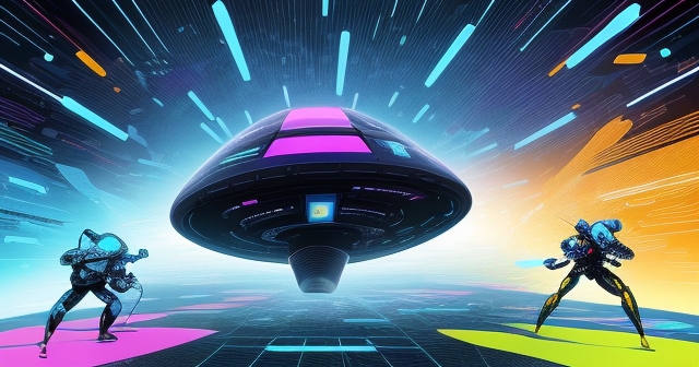 AI 競爭環境的圖像表示