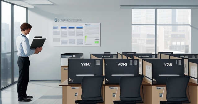 一個街道場景，顯示『招聘中』和『出售中』的招牌