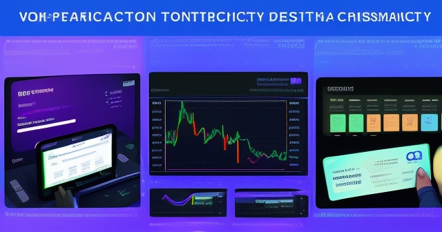 一位女士在使用 Exodous 錢包進行加密貨幣交易