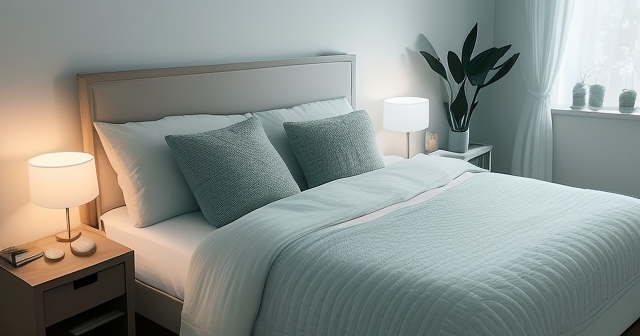 一個人正在冥想,背景有TikTok標誌