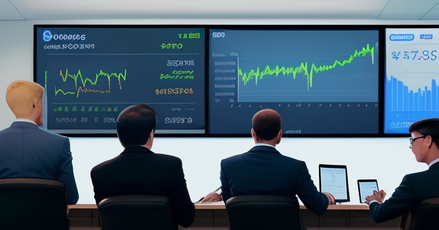金融分析師在討論 CoinBase 的新聞