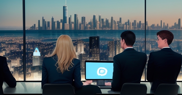 投資者在觀看 Coinbase 的股票即時資訊