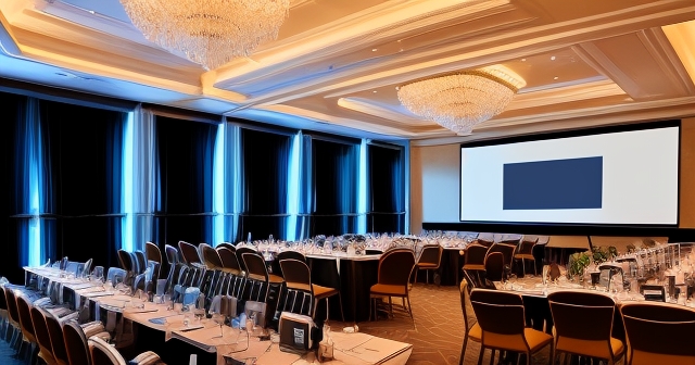 企業舉辦的周邊活動會場