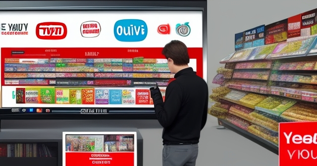 一個廣告中展示可購買的產品目錄