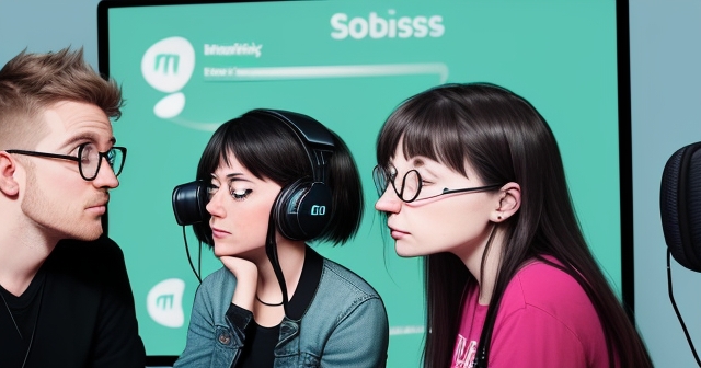 人們在社交媒體上比較 Podcast 成功情況