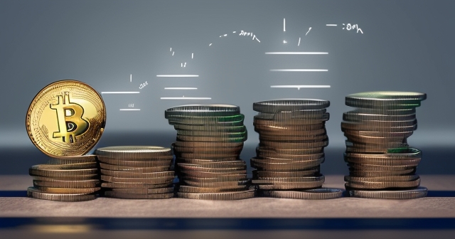 一位金融分析師在會議中分析市場資料