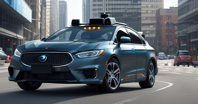 未來城市中自駕車的運行場景