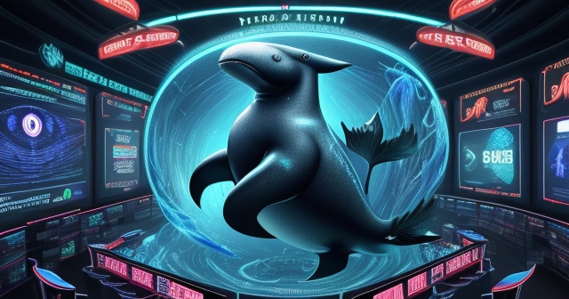 比特幣驟然上漲的視覺效果，象徵潛在的利潤與風險