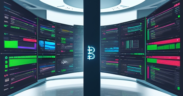 未來金融場景的概念圖片