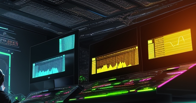 一名礦工正在使用新技術工作