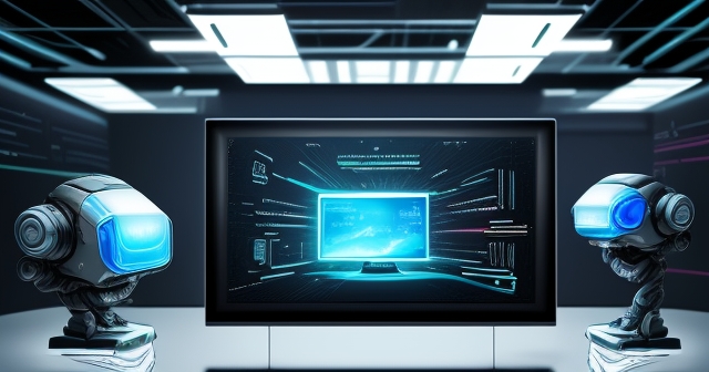 雲端計算視覺化示意圖